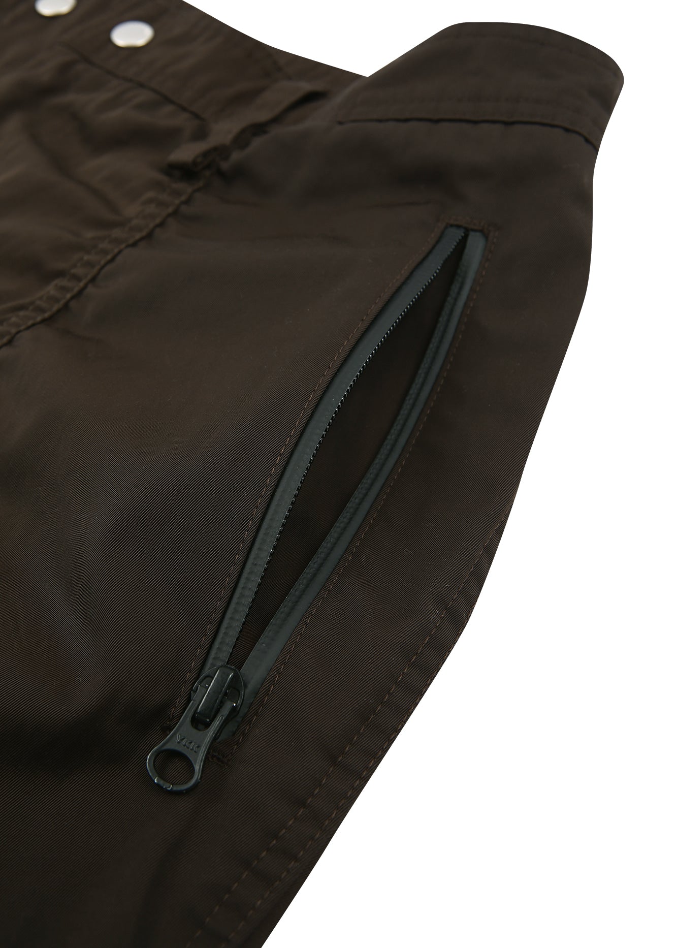 Know Wave Unisex Nylon Puckering Pants (Brown)