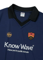 Know Wave Jersey Tee (Navy)
