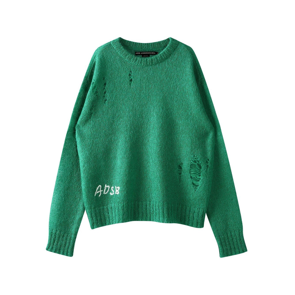 Andersson Bell Kid Mohair Crew-neck Sweater (Green)