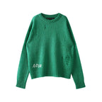 Andersson Bell Kid Mohair Crew-neck Sweater (Green)