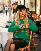 Andersson Bell Kid Mohair Crew-neck Sweater (Green)