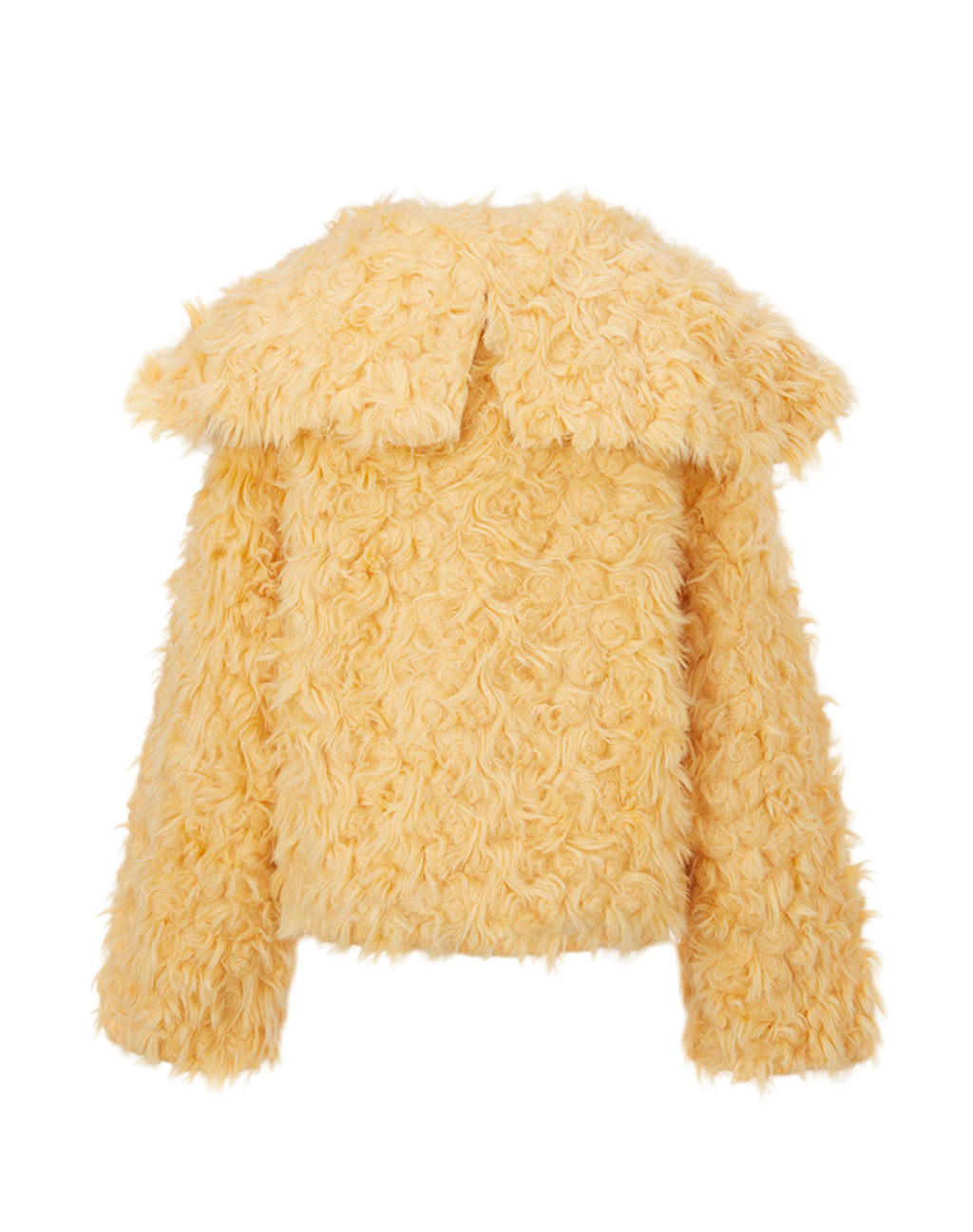 Molliolli Cloud Fur Duffle Jacket (Natural)