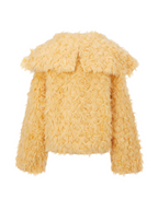 Molliolli Cloud Fur Duffle Jacket (Natural)