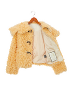 Molliolli Cloud Fur Duffle Jacket (Natural)