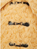 Molliolli Cloud Fur Duffle Jacket (Natural)