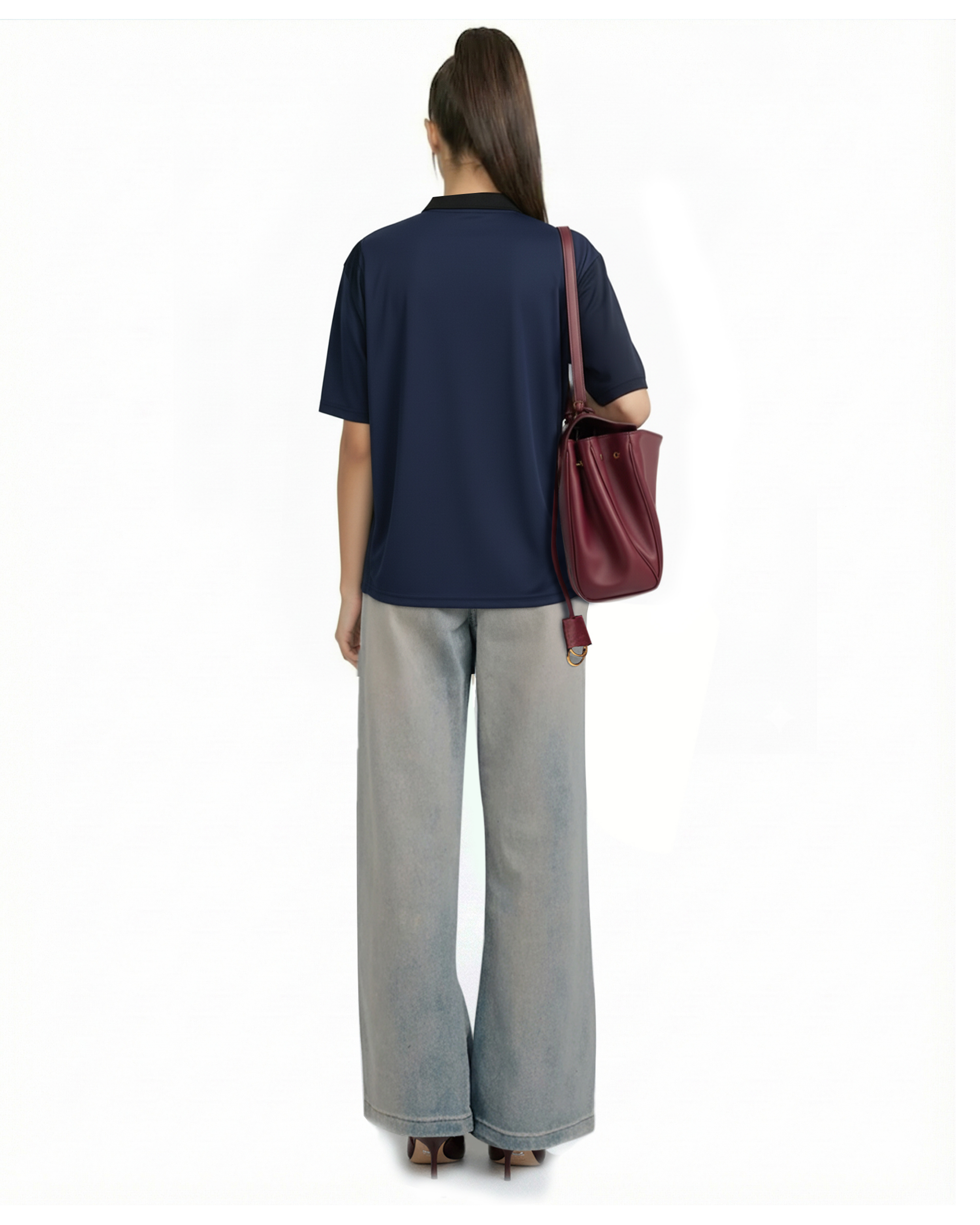 Know Wave Jersey Tee (Navy)