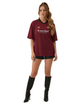 Know Wave Jersey Tee (Burgundy)