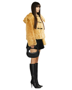 Molliolli Cloud Fur Duffle Jacket (Natural)