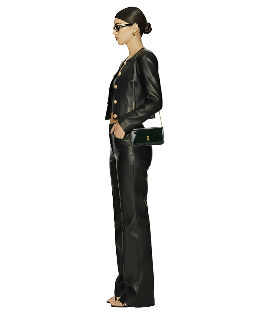 Molliolli Essential PT Straight Leg Pants (Black)