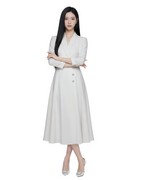 Iris Dress (White)