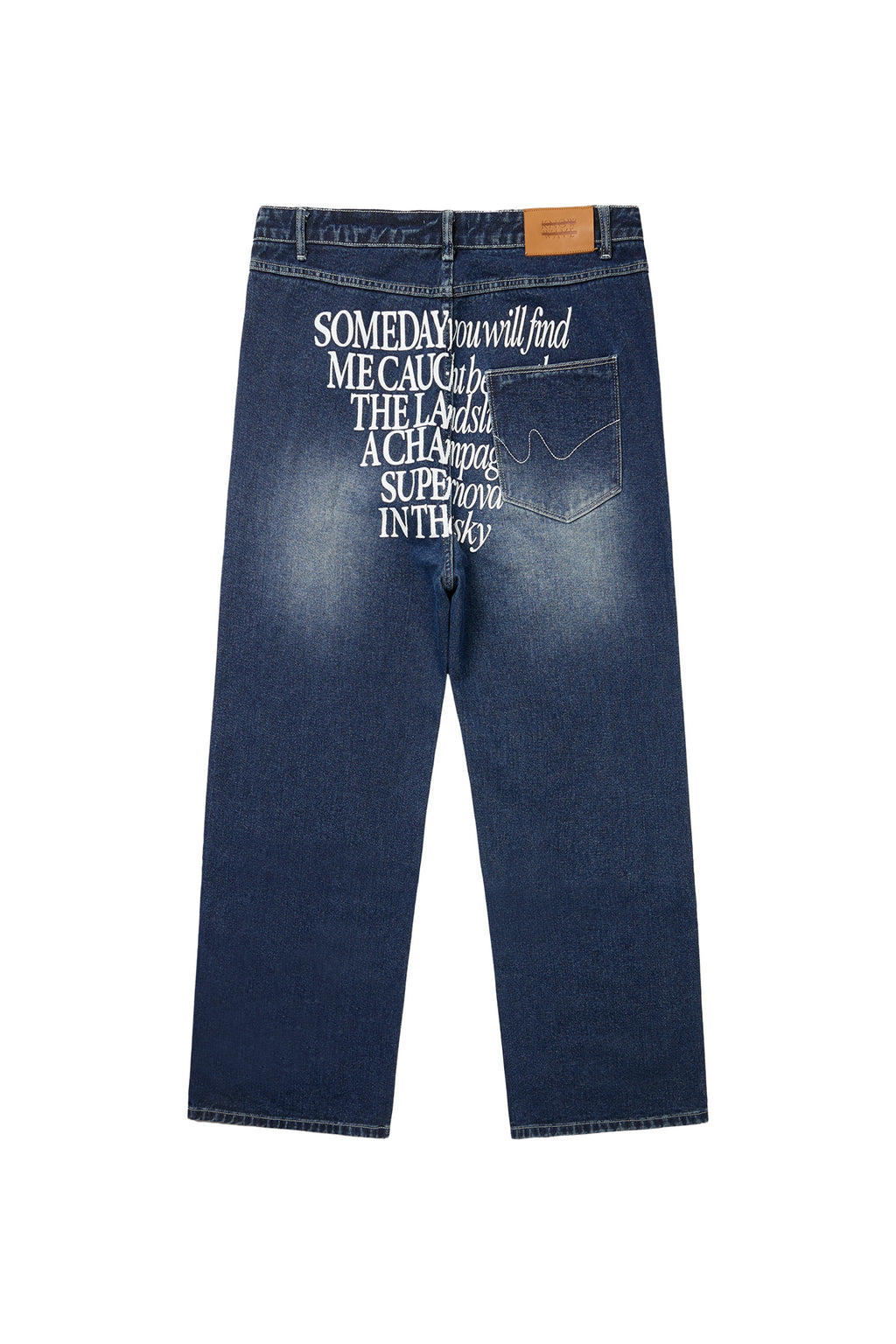 Know Wave CSN Denim Pants (Dark Blue)