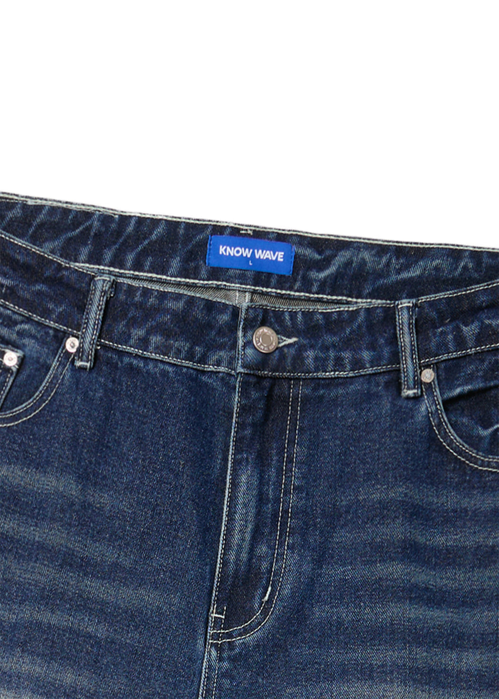 Know Wave CSN Denim Pants (Dark Blue)