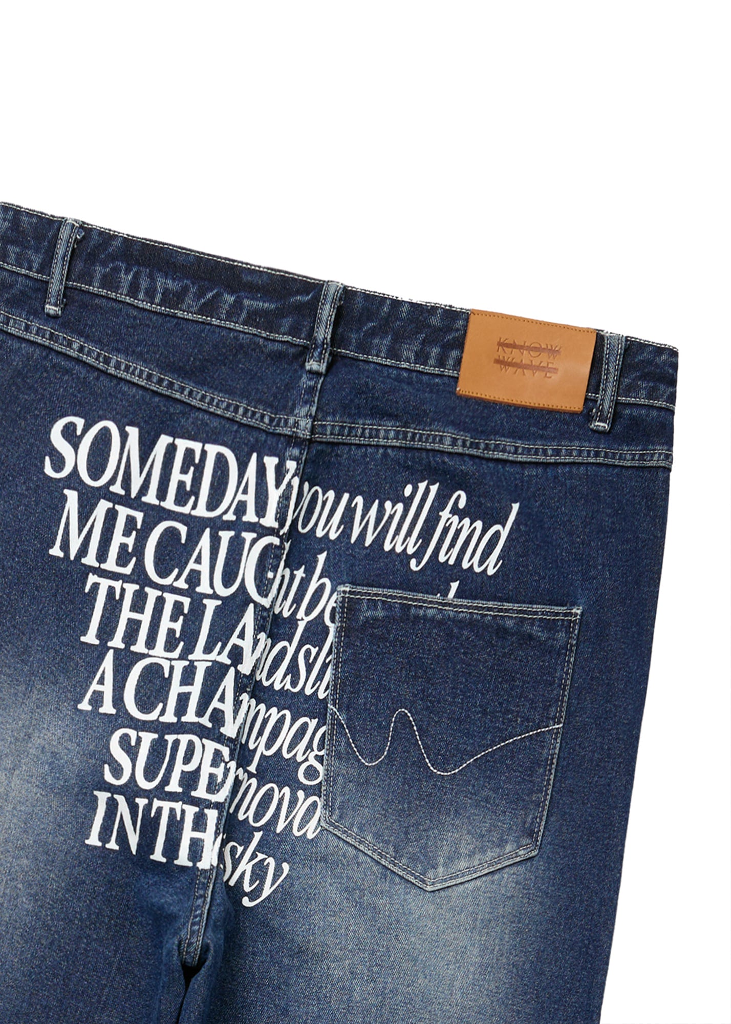 Know Wave CSN Denim Pants (Dark Blue)