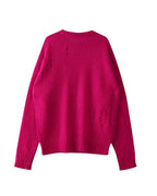 Andersson Bell Kid Mohair Crew-Neck Sweater (Pink)