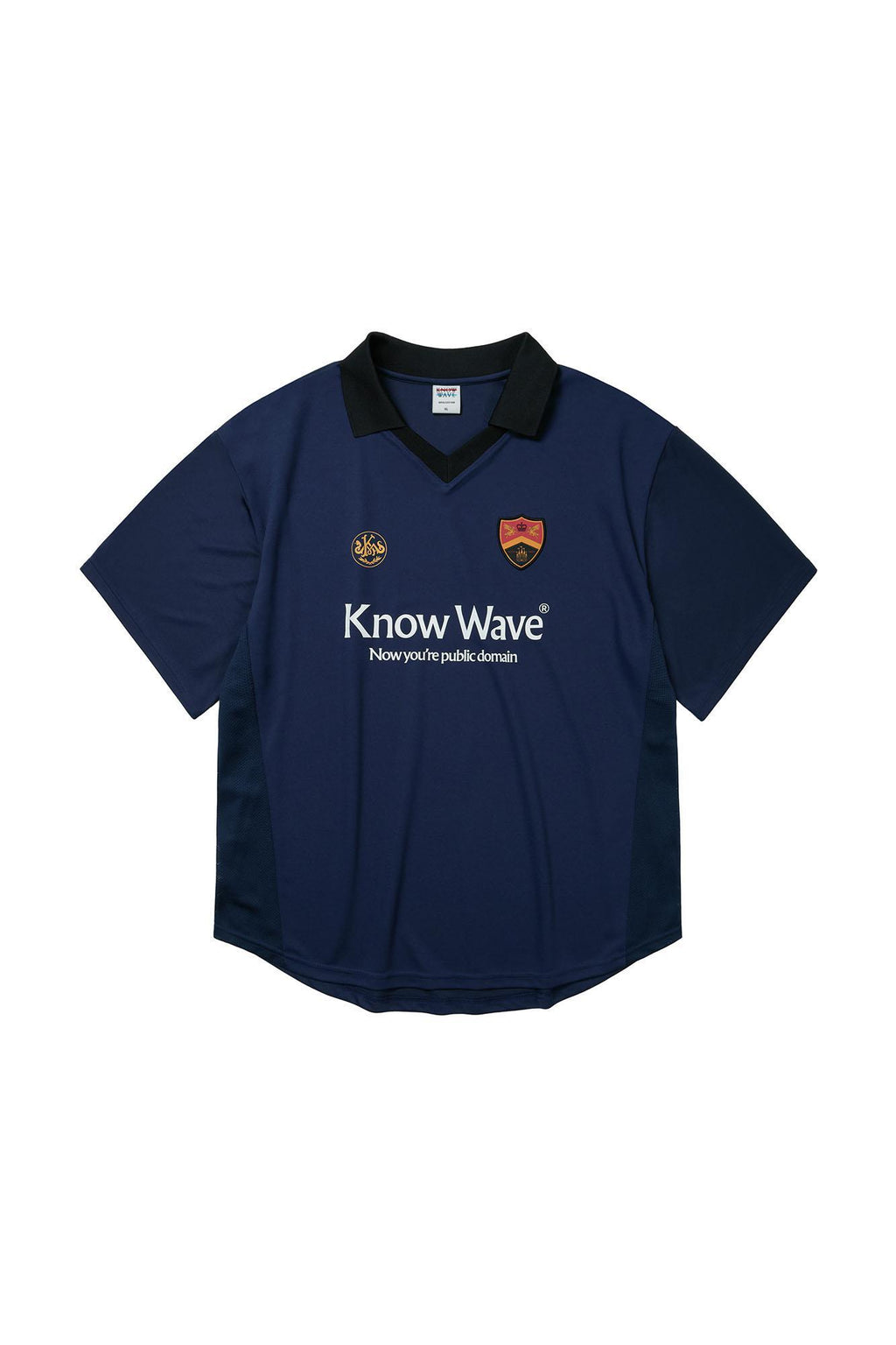 Know Wave Jersey Tee (Navy)