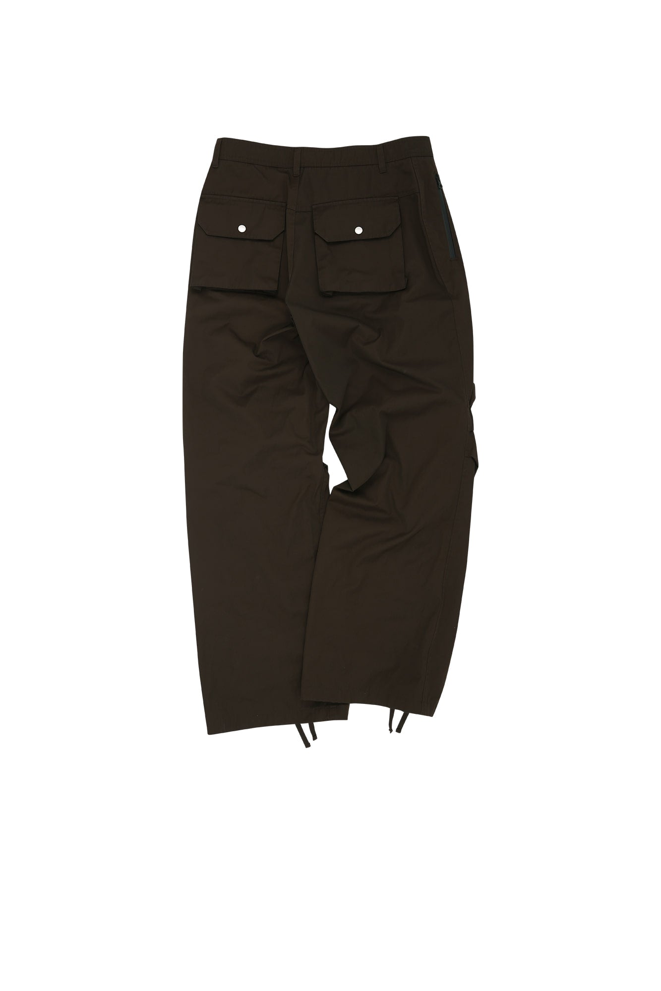 Know Wave Unisex Nylon Puckering Pants (Brown)